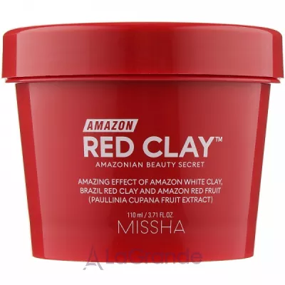 Missha Amazon Red Clay Pore Mask       