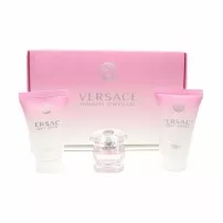 Versace Bright Crystal ����� (��������� ���� 5 ��  + ������� ��� ���� 25 �� + ���� ��� ���� 25 ��)