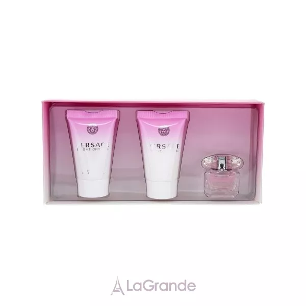 Versace Bright Crystal ���� (�������� ���� 5 �� + ������� ��� ��� 25 �� + ���� ��� ���� 25 ��)