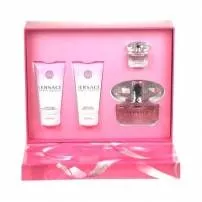 Versace Bright Crystal ����� (��������� ���� 50 �� + ��������� 5 �� + ������� ��� ���� 50 �� + ���� ��� ���� 50 ��)