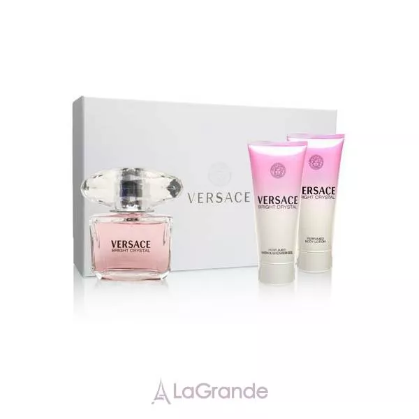 Versace Bright Crystal ���� (�������� ���� 50 �� + ������� ��� ��� 50 �� + ���� ��� ���� 50 ��)