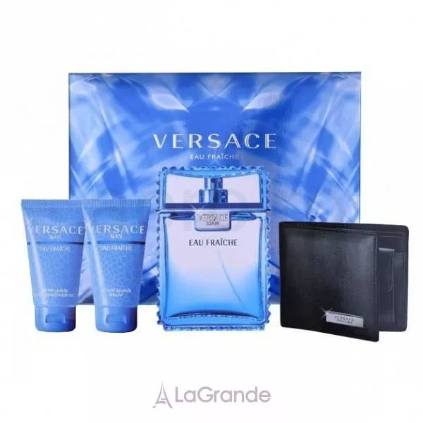 Versace Man Eau Fraiche ���� (�������� ���� 100 �� + ���� ��� ���� 50 �� + ������� ���� ������ 50 �� + ��������)