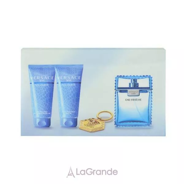 Versace Man Eau Fraiche ���� (�������� ���� 100 �� + ���� ��� ���� 100 �� + ������� ���� ������ 100 �� + ������)