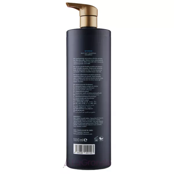 Graham Hill Stowe Wax Out Charcoal Shampoo ������� ��� �������� ������� � �������������� �����