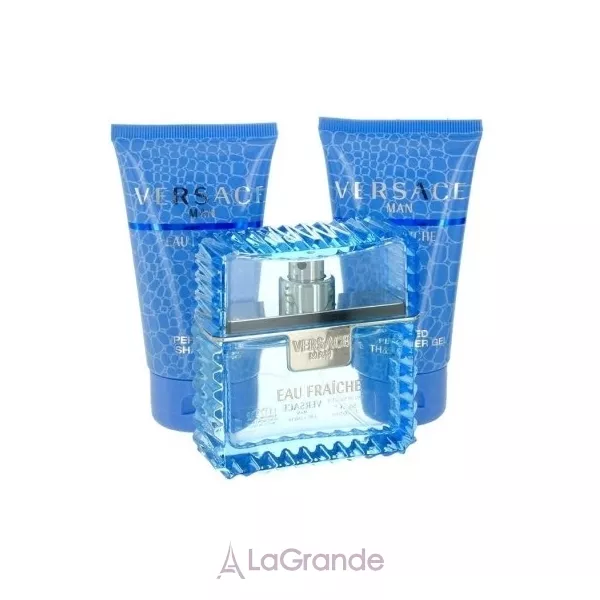 Versace Man Eau Fraiche ���� (�������� ���� 5 �� + ���� ��� ���� 25 �� + ������� ���� ������ 25��)