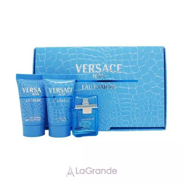 Versace Man Eau Fraiche ���� (�������� ���� 5 �� + ���� ��� ���� 25 �� + ������� ���� ������ 25��)