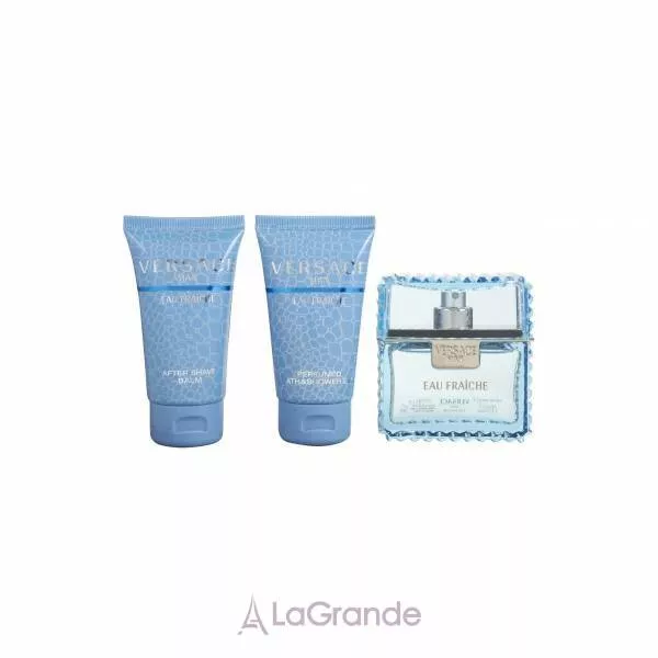 Versace Man Eau Fraiche ���� (�������� ���� 50 �� + ������� ���� ������ 50 �� + ���� ��� ���� 50 ��)