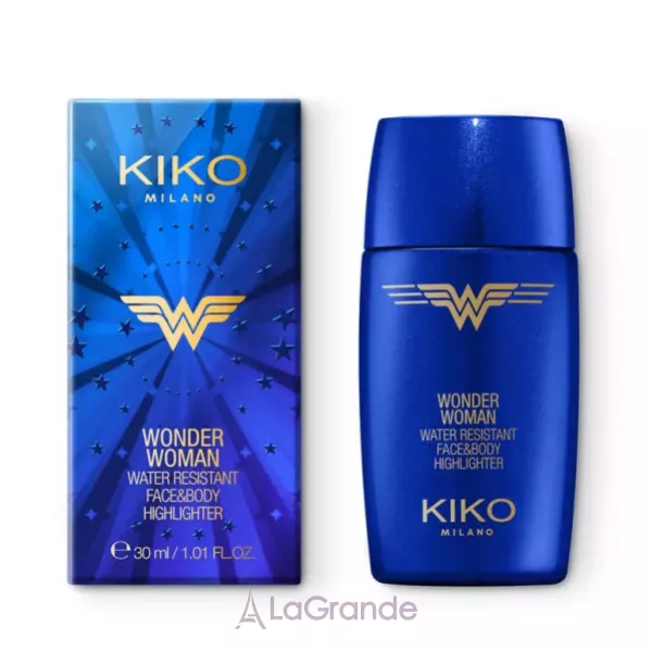 Kiko Milano Wonder Woman Water Resistant Face & Body Highlighter ��������� ��� ���� � ����