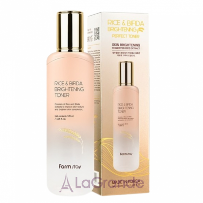 FarmStay Rice & Bifida Brightening Toner       