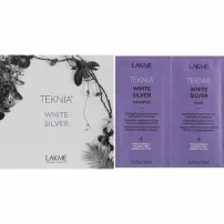 Lakme Teknia White Silver Sachet Duo ���� (�������� ������� ��� ������������ ������� ������ ������� 10 �� + ������� ����� ��� ������������ ������� ������ 10 ��)