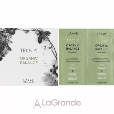 Lakme Teknia Organic Balance Sachet Duo  (     10  +        10 )