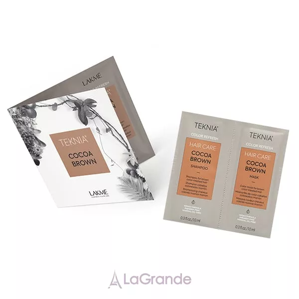 Lakme Teknia Color Refresh Cocoa Brown Sachet Duo ����� (������� ��� ���������� ����� ���������� �������� ����� 10 �� + ����� ��� ���������� ����� ���������� �������� ����� 10 ��)