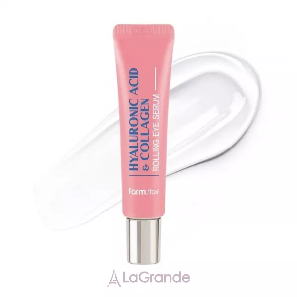 FarmStay Hyaluronic Acid & Collagen Rolling Eye Serum ���������-����� ��� ���� ������� ����