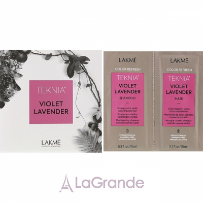 Lakme Teknia Color Refresh Violet Lavender Sachet Duo  (       10  +        10 )