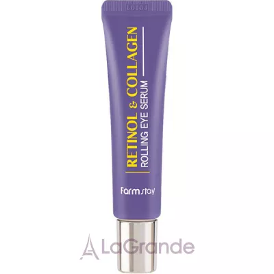 FarmStay Retinol & Collagen Rolling Eye Serum -        