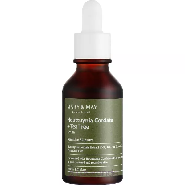 Mary & May Houttuynia Cordata + Tea Tree Serum ������������� ��������� ��� ���� � ����������� � ������ �������