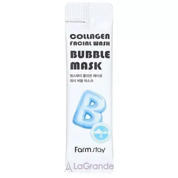 FarmStay Collagen Facial Wash Bubble Mask ����������� ����� ��� ������� � ���������