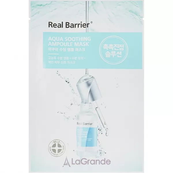 Real Barrier Aqua Soothing Ampoule Mask ����������� �����-������