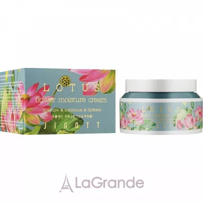 Jigott Flower Lotus Moisture Cream       