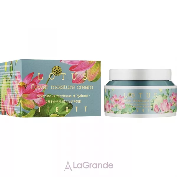 Jigott Flower Lotus Moisture Cream ����������� ���� ��� ���� � ���������� ������