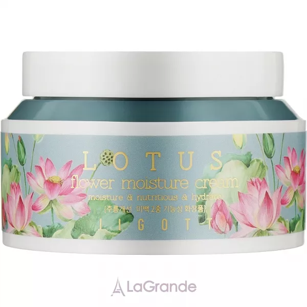 Jigott Flower Lotus Moisture Cream ����������� ���� ��� ���� � ���������� ������