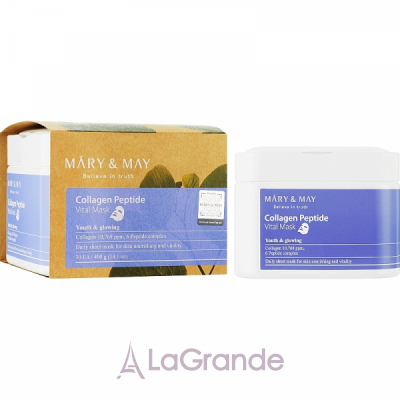 Mary & May Collagen Peptide Vital Mask      