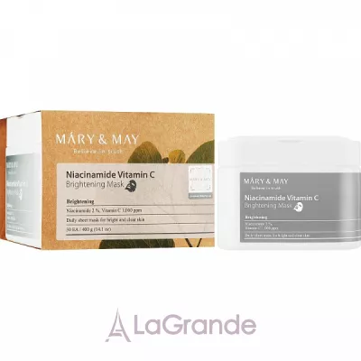 Mary & May Niacinamide Vitamin C Brightening Mask       