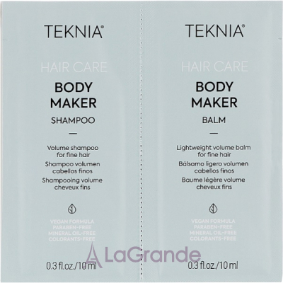 Lakme Teknia Body Maker Sachet Duo  (    10  +     10 )