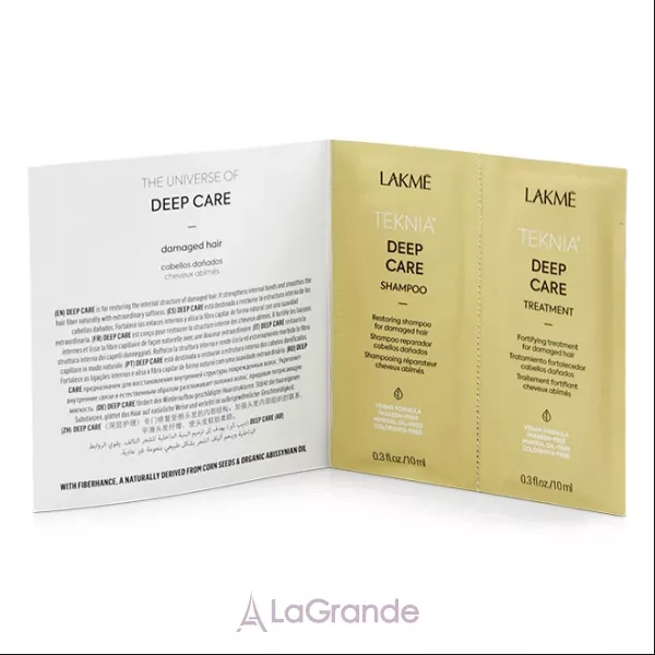 Lakme Teknia Deep Care Sachet Duo ����� (����������������� ������� 10 �� + ����������� ���� 10 ��)