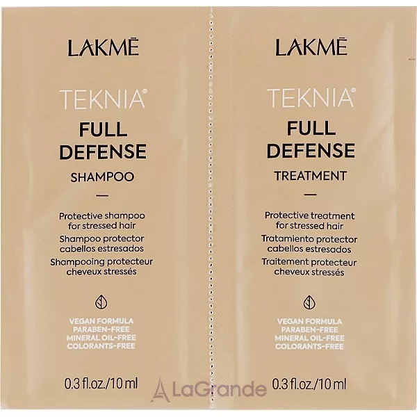 Lakme Teknia Full Defense Sachet Duo ����� (������� ��� ����������� ������ ����� 10 �� + ����� ��� ����������� ������ ����� 10 ��)