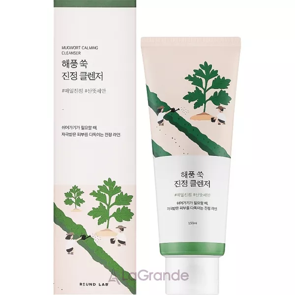 Round Lab Mugwort Calming Cleanser ��������� ����� ��� ����