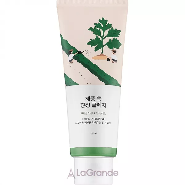 Round Lab Mugwort Calming Cleanser ��������� ����� ��� ����
