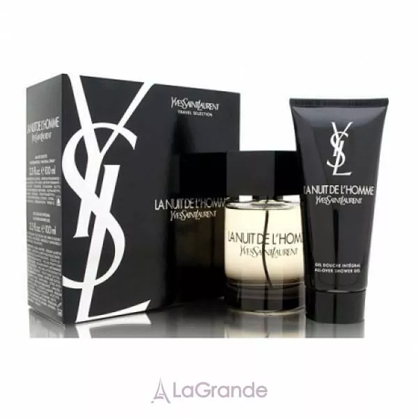 Yves Saint Laurent La Nuit De L`Homme ����� (��������� ���� 100 �� + ���� ��� ���� 100 ��)
