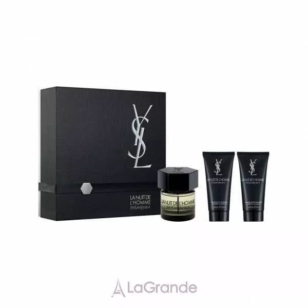 Yves Saint Laurent La Nuit De L`Homme ���� (�������� ���� 60 �� + ���� ��� ���� 50 �� + ������� ���� ������ 50 ��)