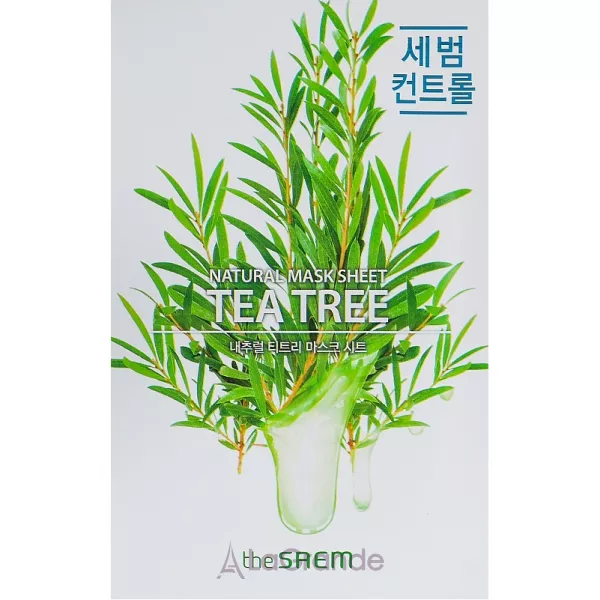 The Saem Natural Tea Tree Mask Sheet �������� ����� � ���������� ������� ������