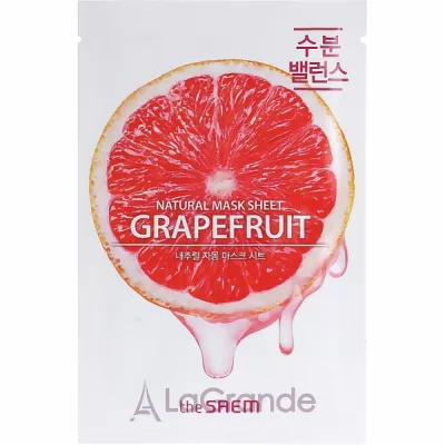 The Saem Natural Grapefruit Mask Sheet     