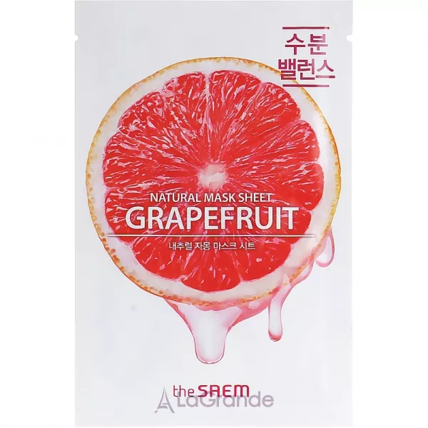 The Saem Natural Grapefruit Mask Sheet �������� ����� � ���������� ����������