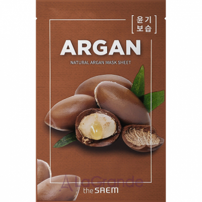 The Saem Natural Argan Mask Sheet       볿