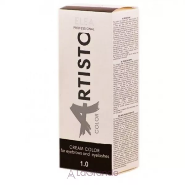 Elea Professional Artisto Cream Color For Eyebrows And Eyelashes ����� ��� ��� �� �� 1.0 ������ (25��+40��)