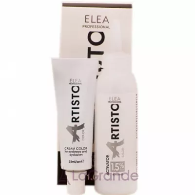 Elea Professional Artisto Cream Color For Eyebrows And Eyelashes      6.74 - (25+40)