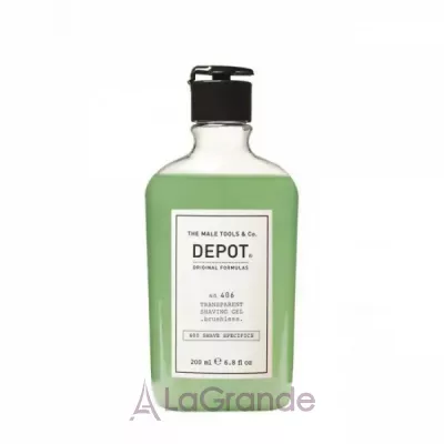 Depot Shave Specifics 406 Transparent Shaving Gel     