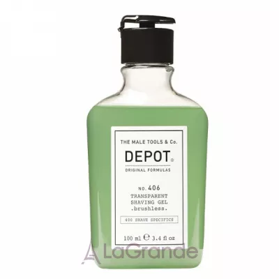 Depot Shave Specifics 406 Transparent Shaving Gel     