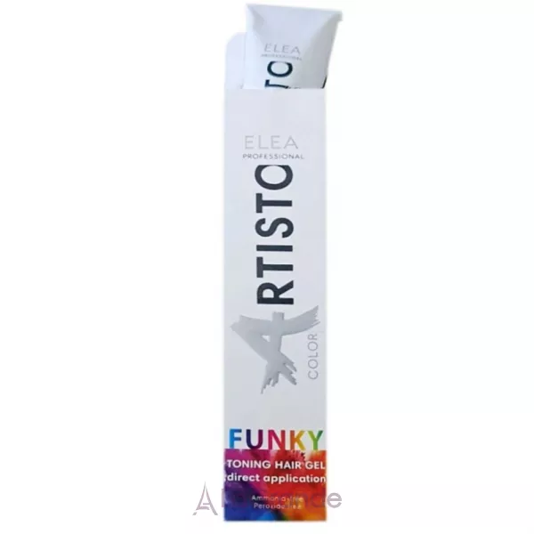 Elea Professional Artisto Funky Colors Toning Hair Gel �������� ���� ��� ������� YELLOW
