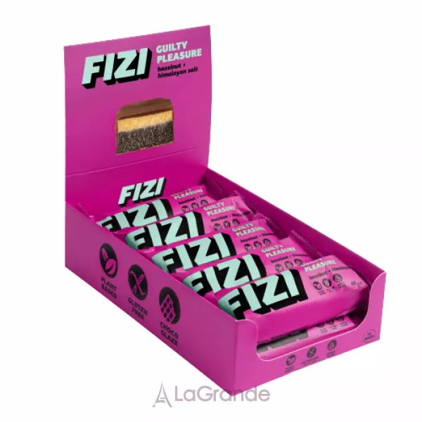 FIZI Chocolate Bar Hazelnut-Himalayan Salt ����������� �������� 