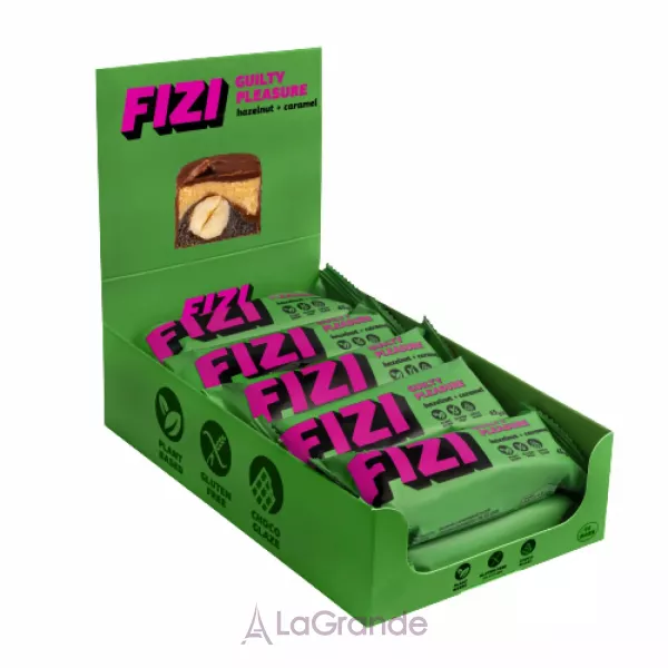 FIZI Chocolate Bar Hazelnut-Caramel ����������� �������� 