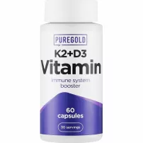 Pure Gold K2 + D3 Vitamin Immune System Booster �������� ������� K2 + D3, � ��������