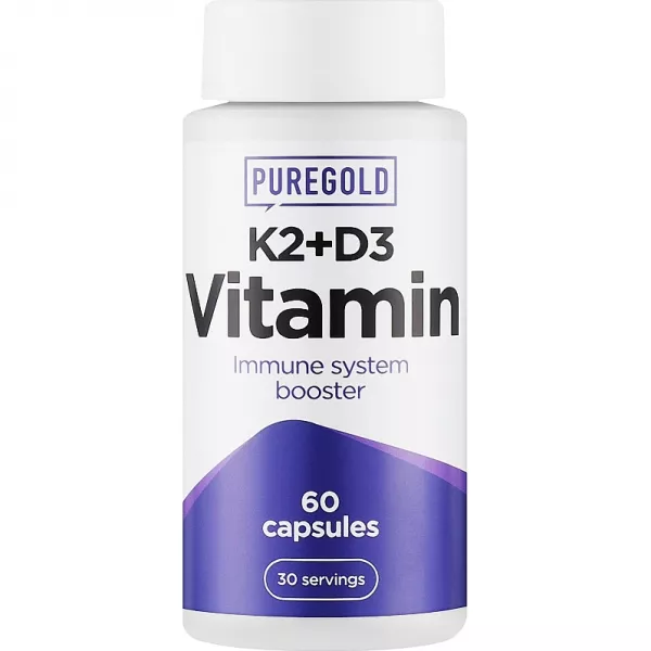 Pure Gold K2 + D3 Vitamin Immune System Booster �������� ������� K2 + D3, � ��������