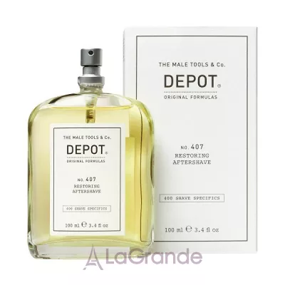 Depot Shave Specifics 407 Restoring Aftershave      