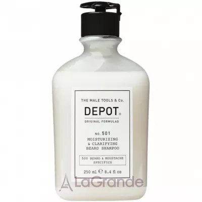 Depot 501 Moisturizing & Clarifying Beard Shampoo      