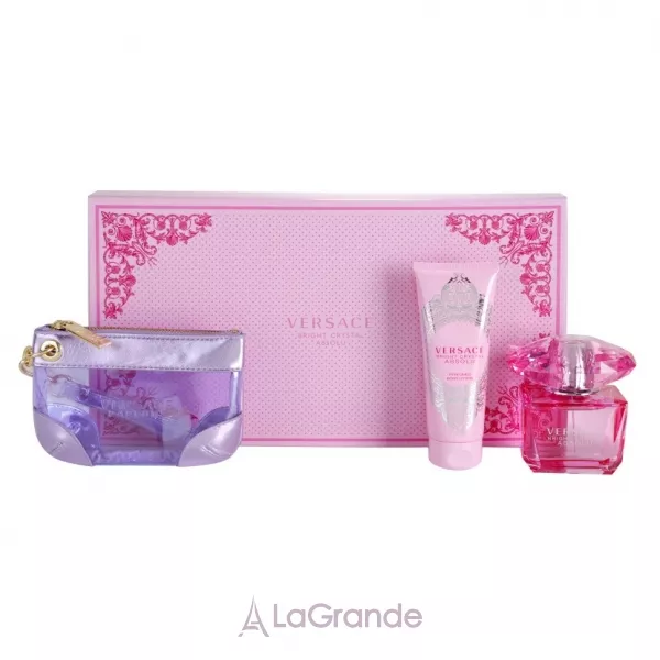 Versace Bright Crystal Absolu ���� (����������� ���� 90 �� + ������� ��� ��� 100 �� + ����������)
